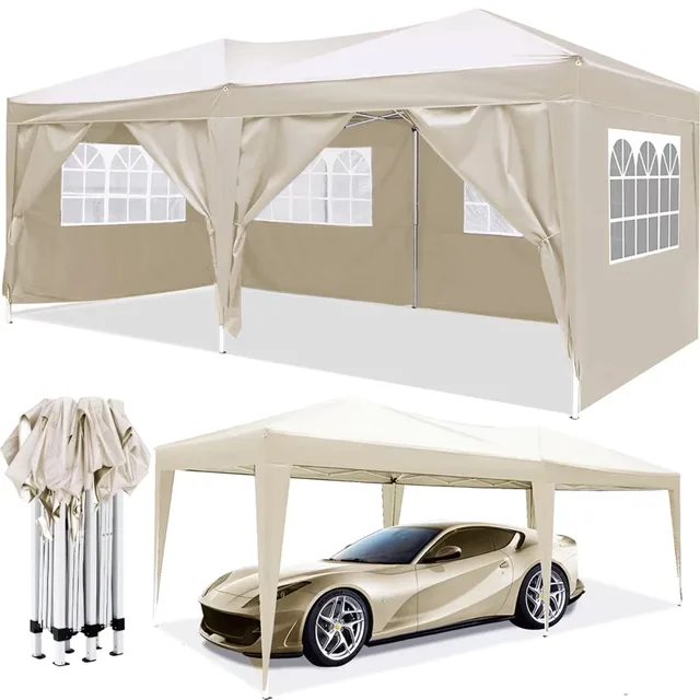 Canopy Tent waterproof portable beige