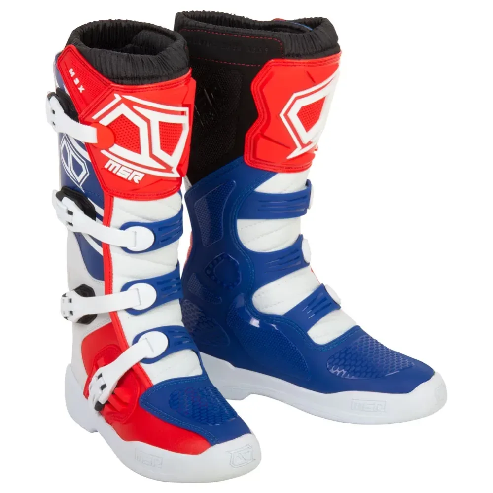 Motorcycle Apparel & Gear red white blue