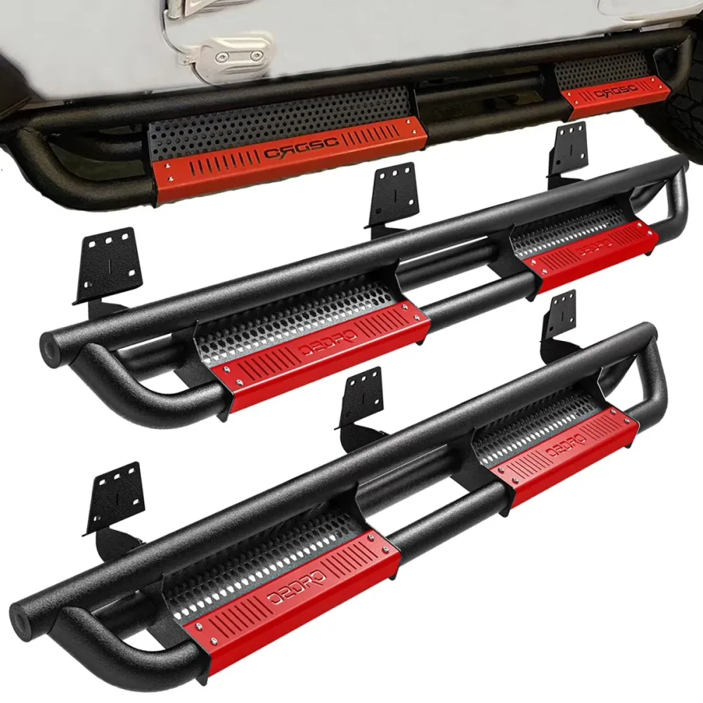 Bumpers & Grille Guards 6" red 500lbs