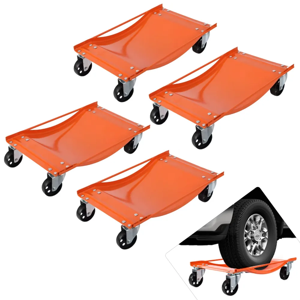 Wheel Dolly 10000 lbs 3.5 inch orange