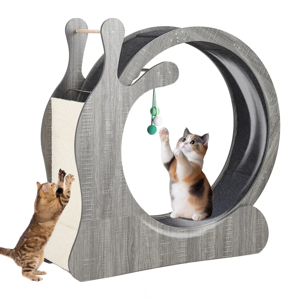 Cat Treadmill 37.5' 37.5 in gray