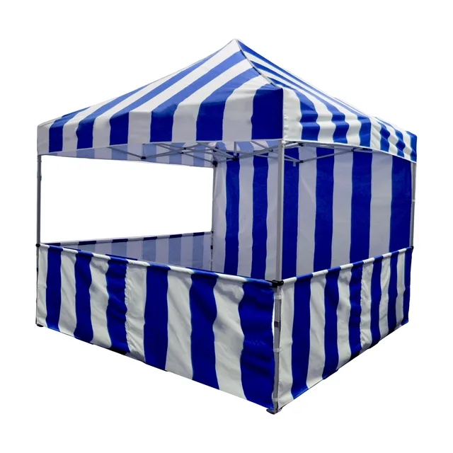 Canopy 120" blue white