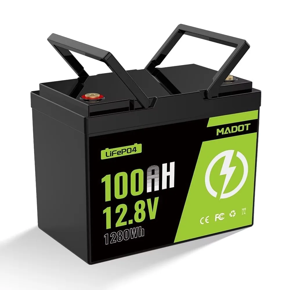 Battery 12v 6.65 inch 28 lbs