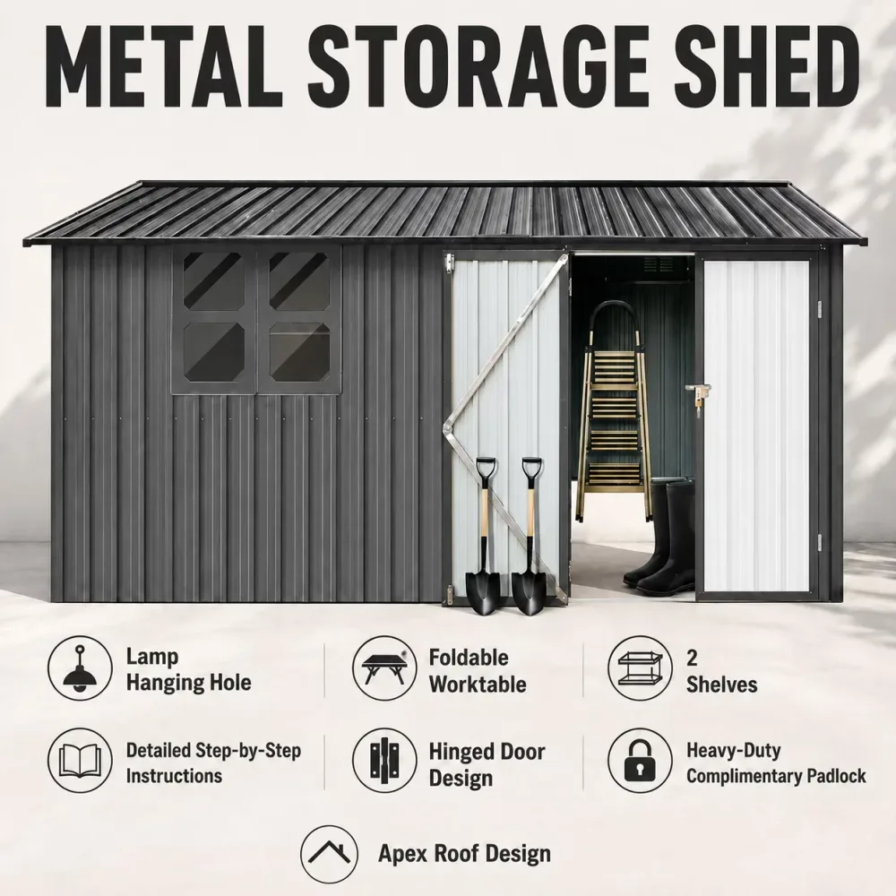 Storage foldable weatherproof heavy-duty
