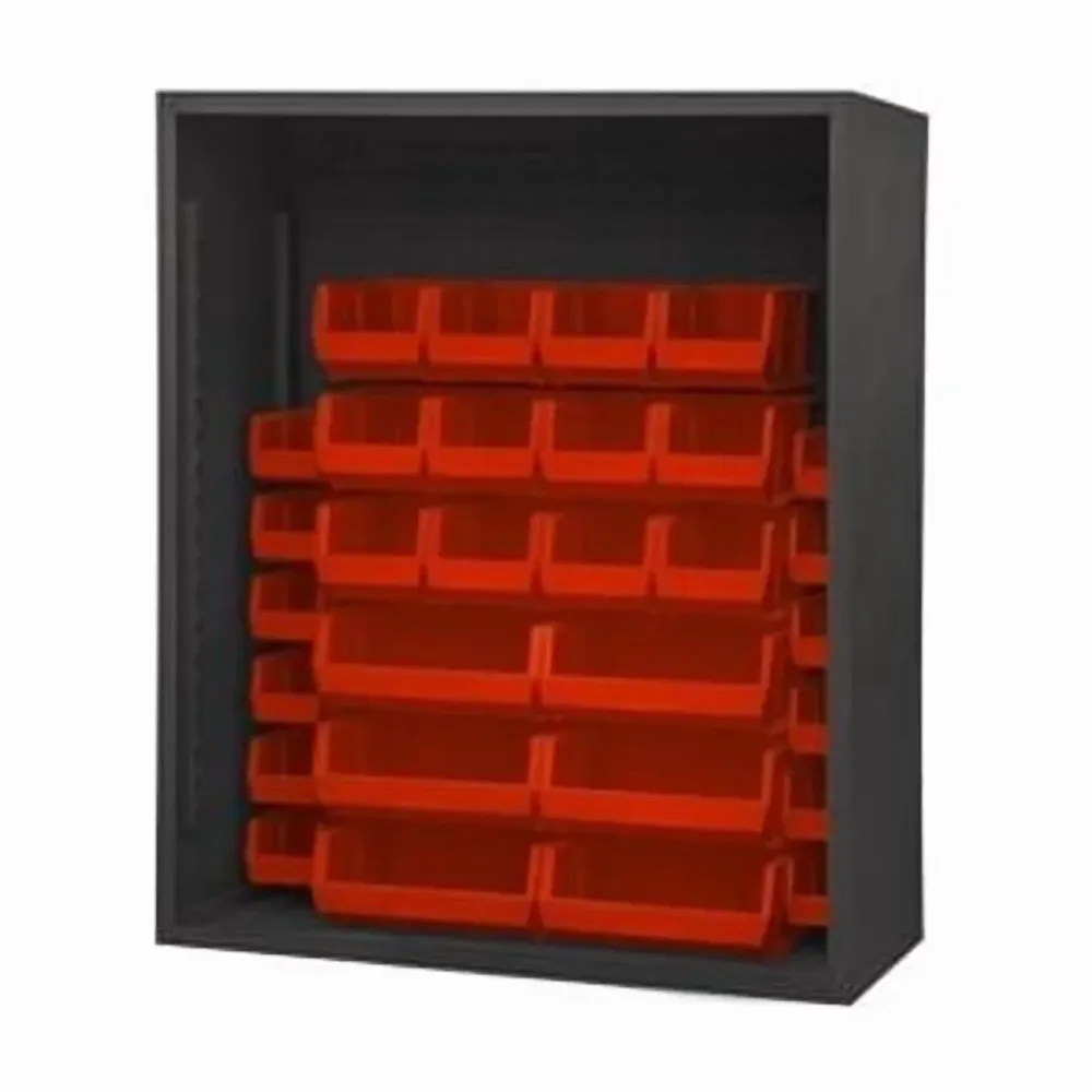 Shelving 48 in red gray