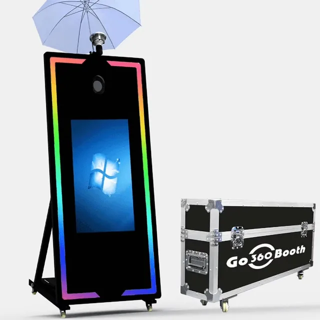 Mirror 65" led portable