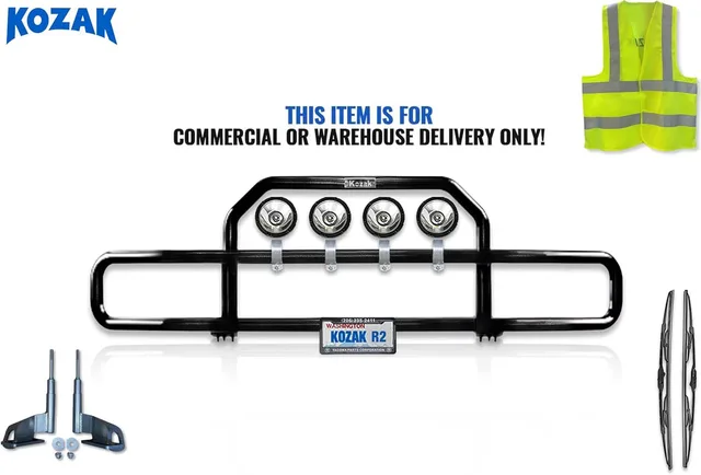 Bumper Guard 6" 22" 250 lb