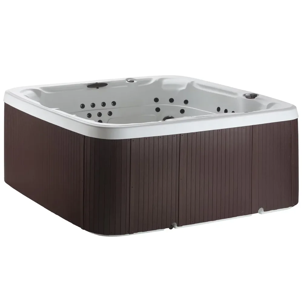 Hot Tub 7 person white brown