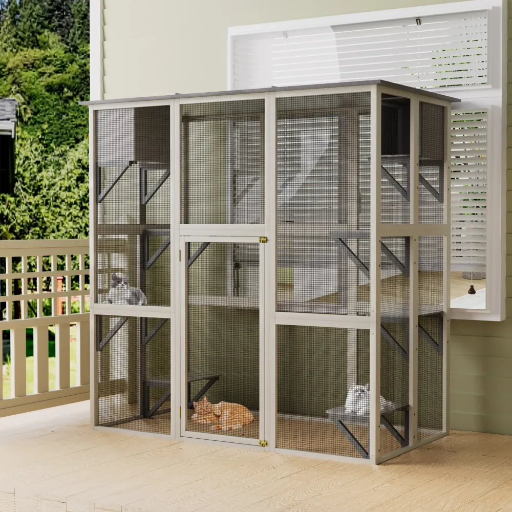 Furniture & Enrichment weatherproof gray 108 lb