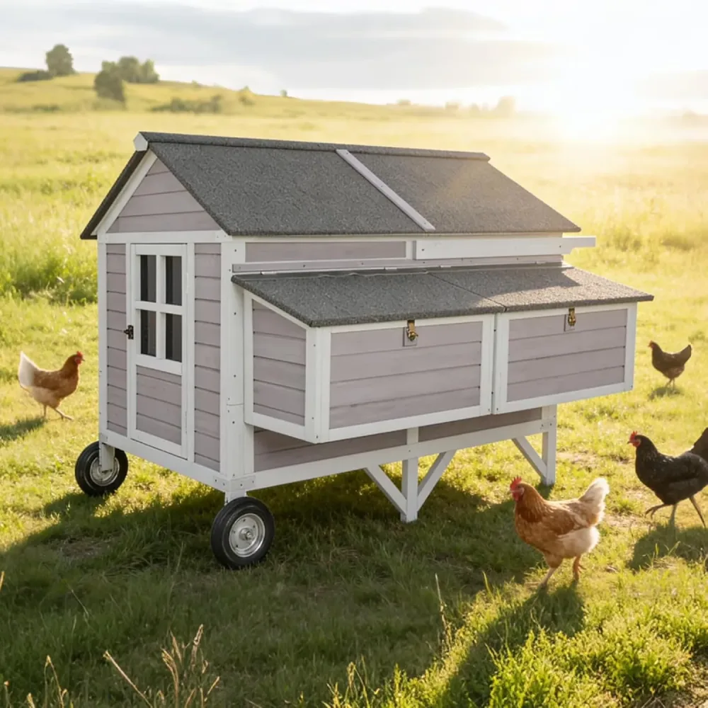 Chicken Coop 68.1" 53.9" 49"
