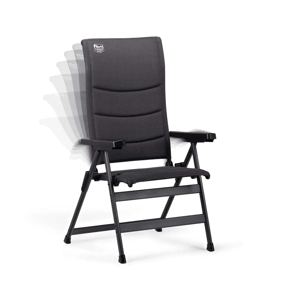 Camping Chair folding adjustable 350 lbs