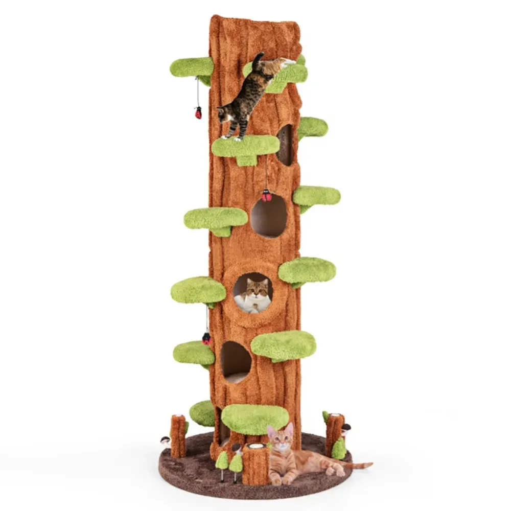 Furniture & Enrichment 90.5 inch brown 38"