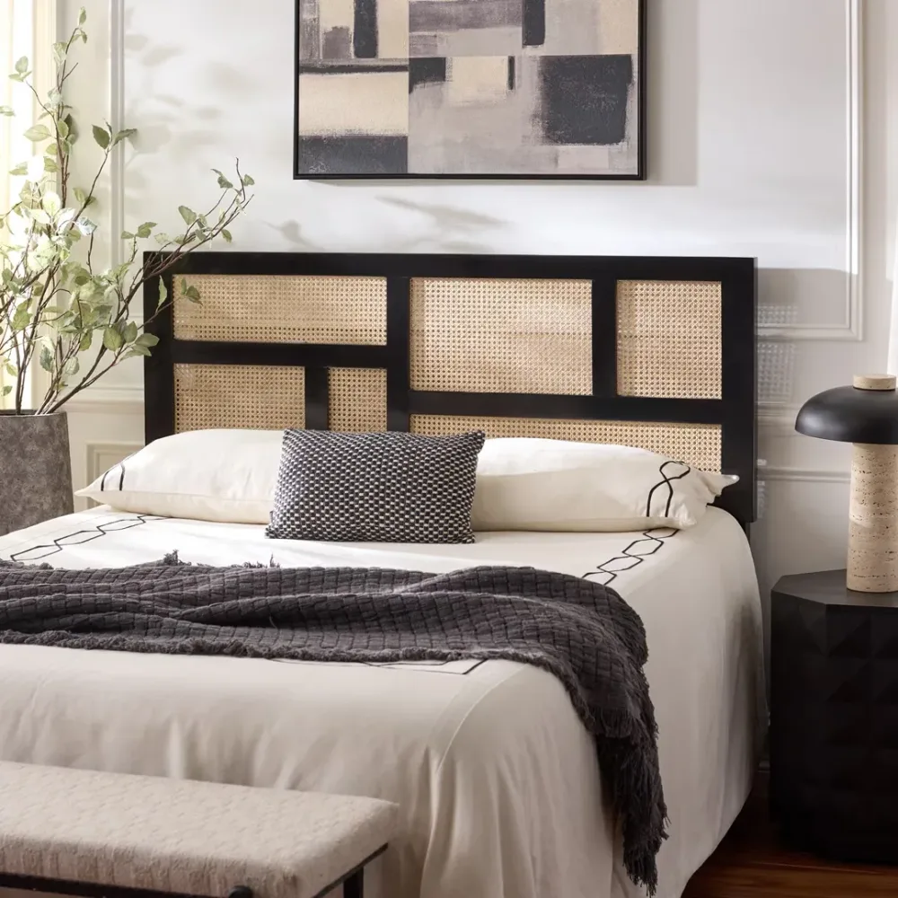 Bedroom Furniture black 33.9lbs 77.36 in