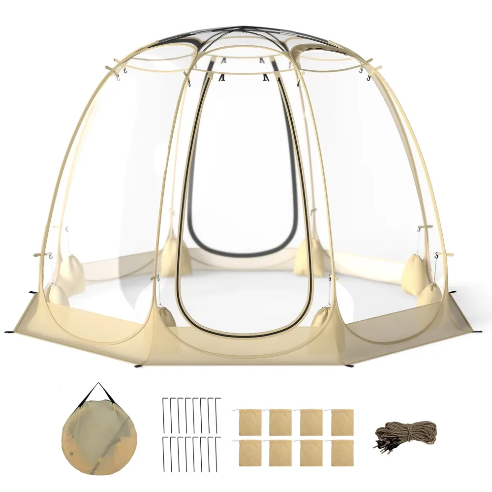 Bubble Tent 9.5 ft 4-6 people 6.2 ft