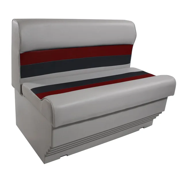 Bench Seat 37" grey red