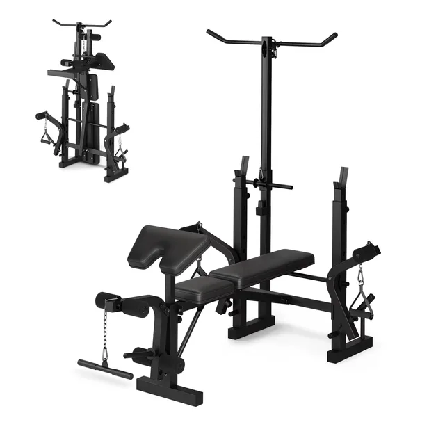 Gym Equipment foldable adjustable black