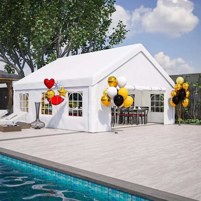Party Tent 234.6" 221.3" 141.63"