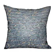 Throw Pillow 22 in blue 22"