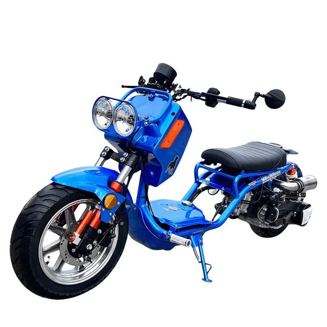 Scooter blue led