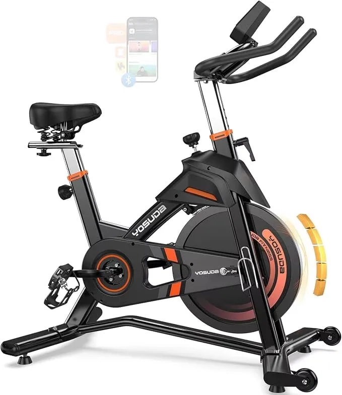 Stationary Bike 400 lbs 50 lbs adjustable