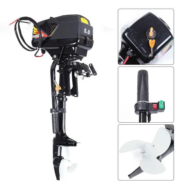 Boat Motors 42 cm black 48v