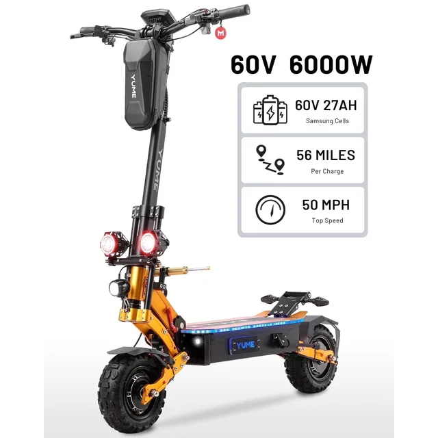 Scooter 6000w 60v 11"