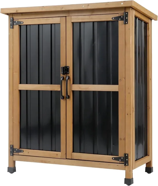 Metal Garden waterproof adjustable brown