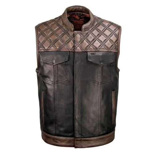 Vest black brown 1.3mm