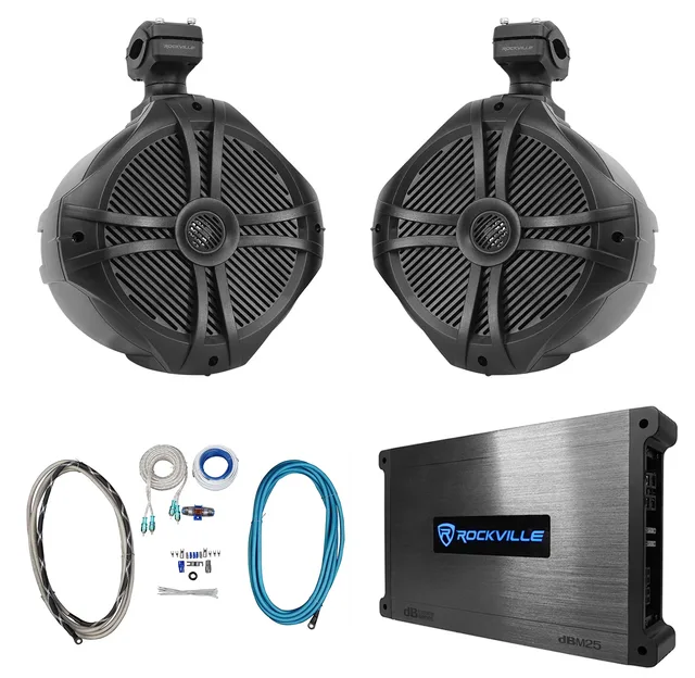 Speakers Amplifier 8" 600w black