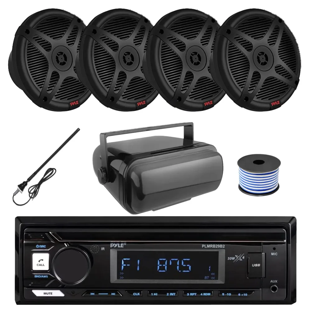 Stereo Receiver 6.5" 600w bluetooth