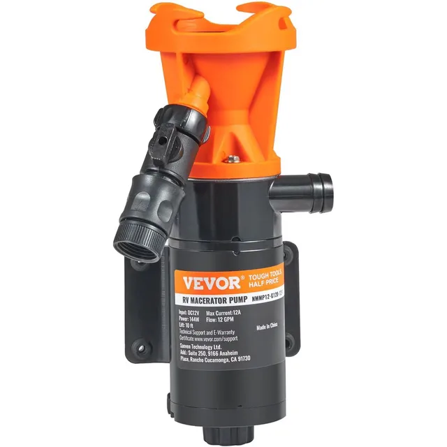 Pump 12v portable 10 ft