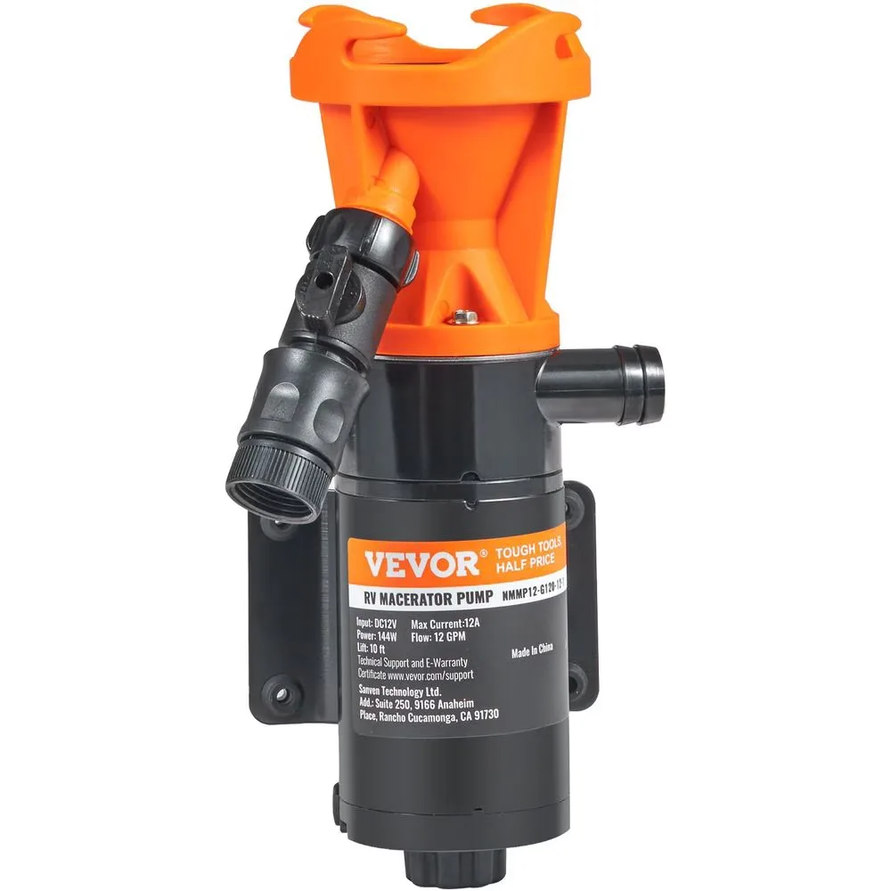 Pump 12v portable 10 ft