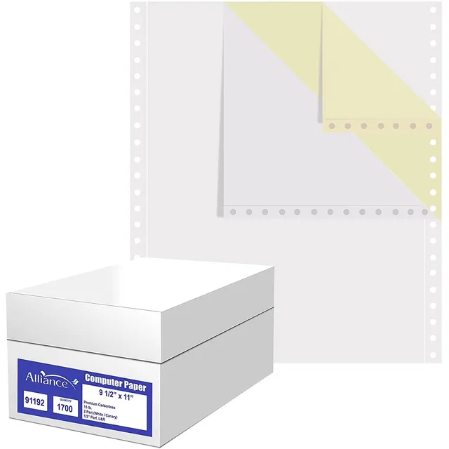 Computer Paper 15lb white 10.5 inches
