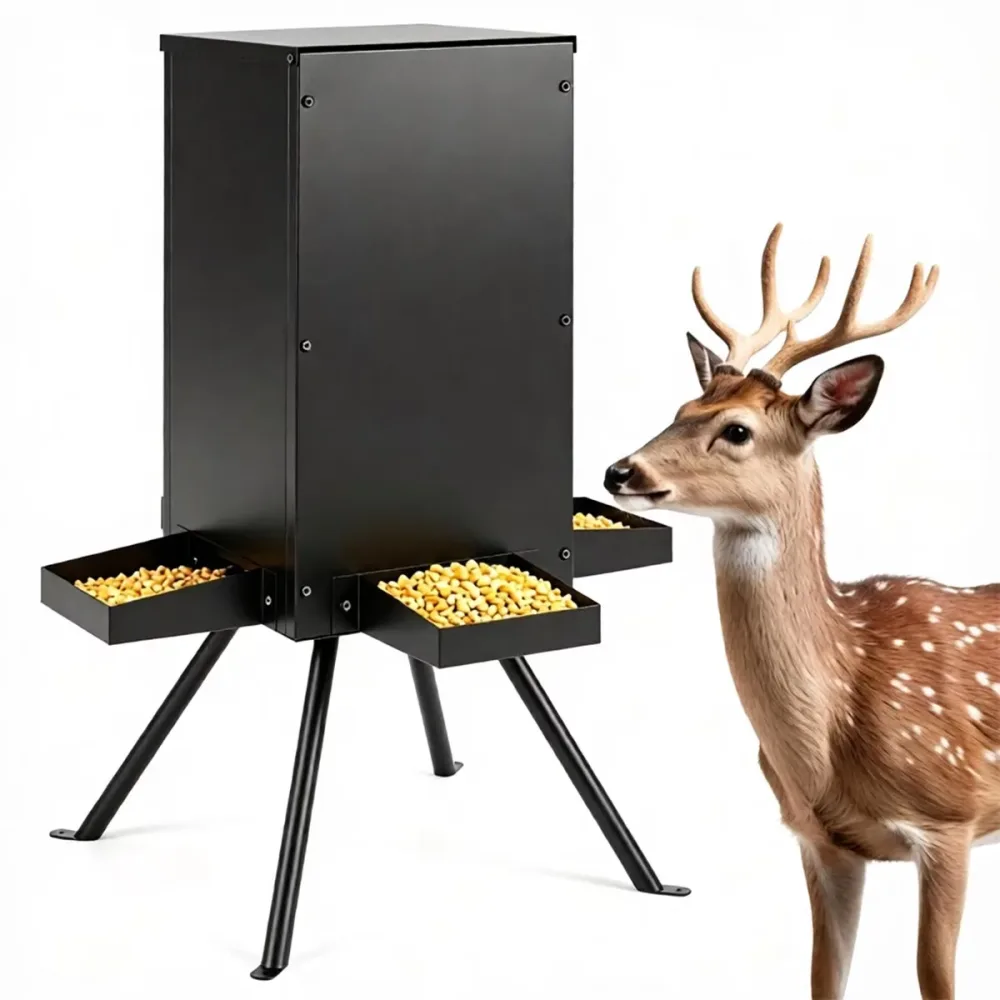Deer Feeder 14 gallon 50-90 lbs 26"