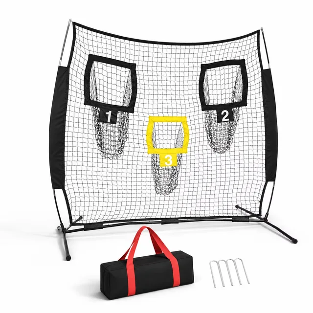 Football Target black portable red