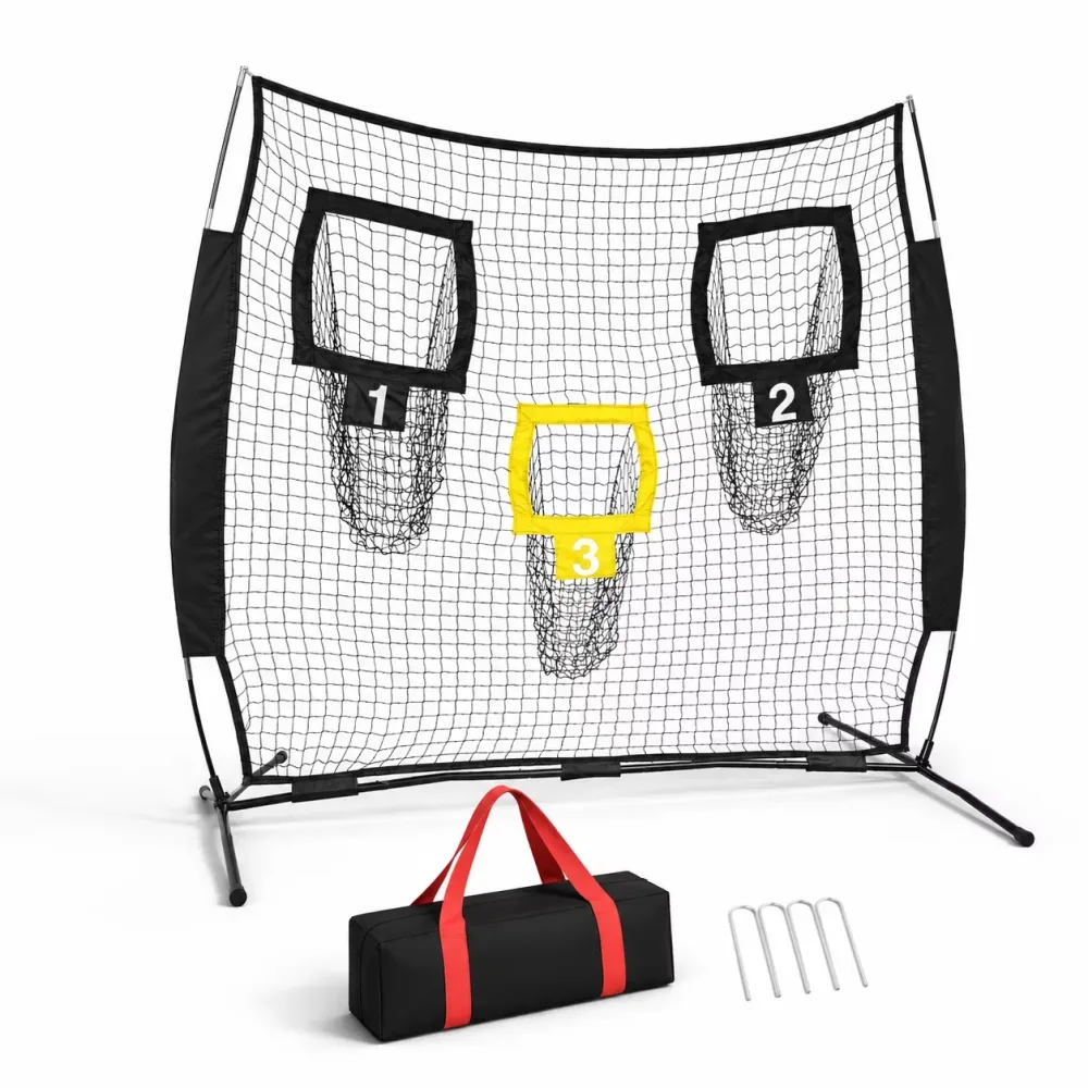 Football Target black portable red