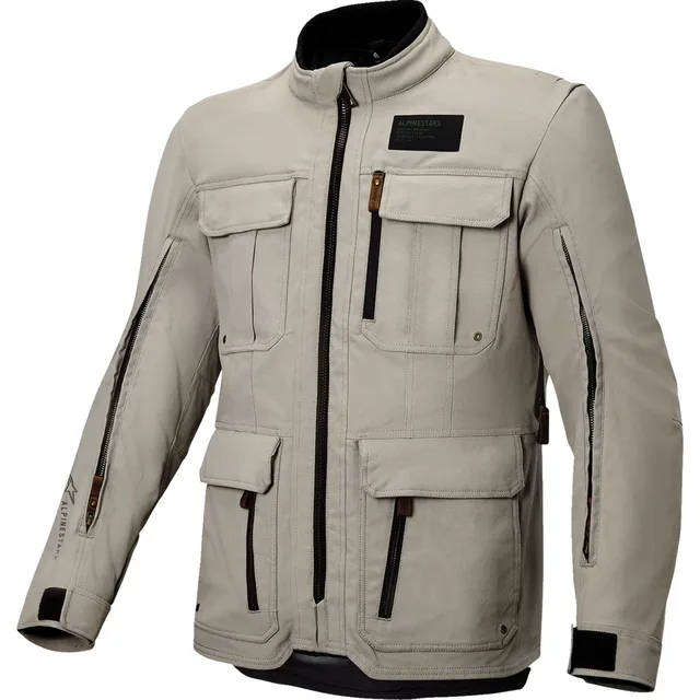 Jacket gray windproof waterproof