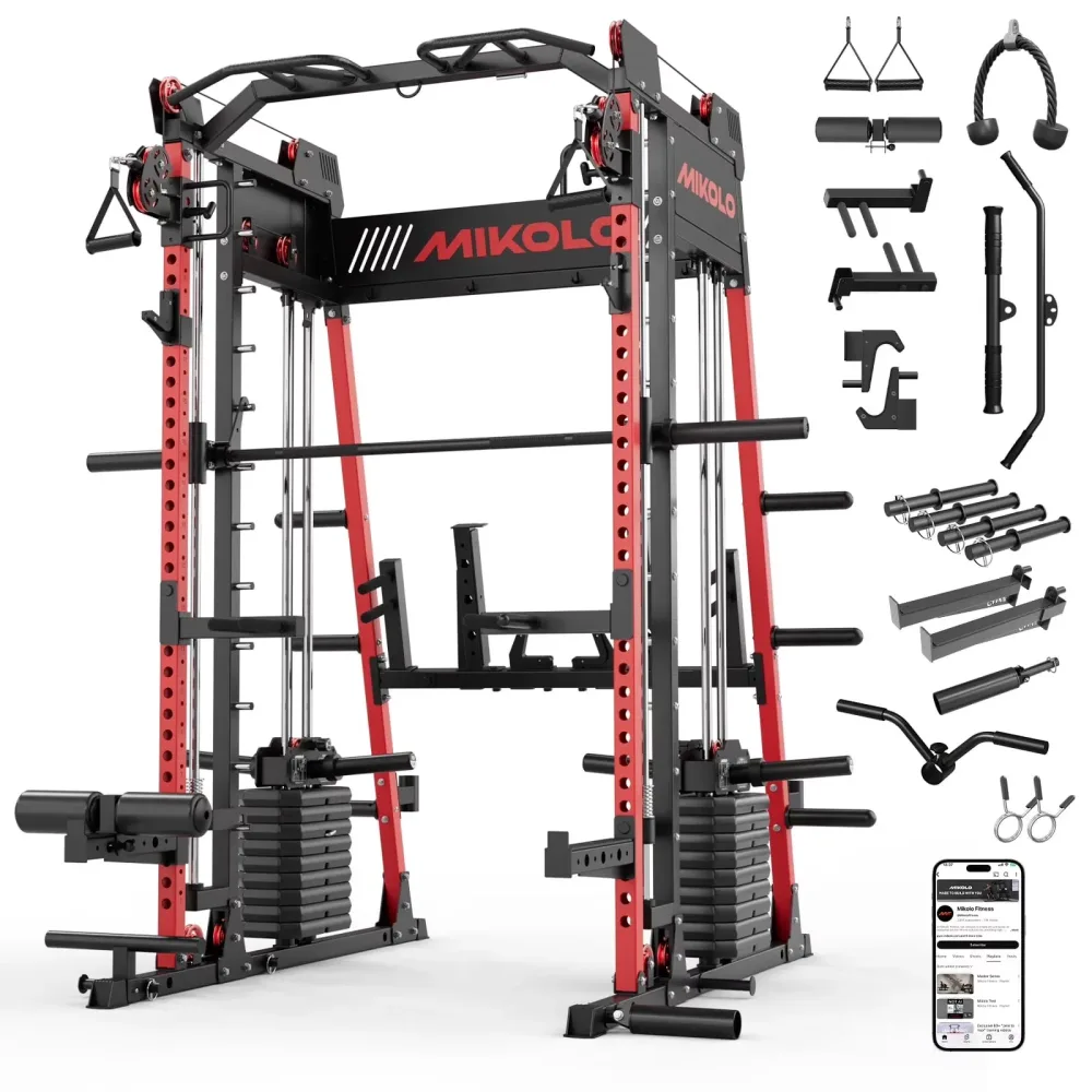 Smith Machine 2200 lbs 130lbs red