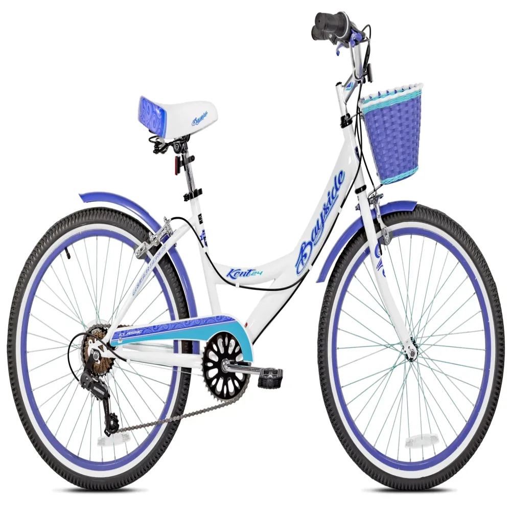 Bike 24" white 8"