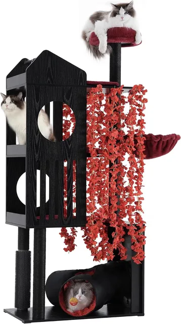 Furniture & Enrichment 67 inch 20 lbs black