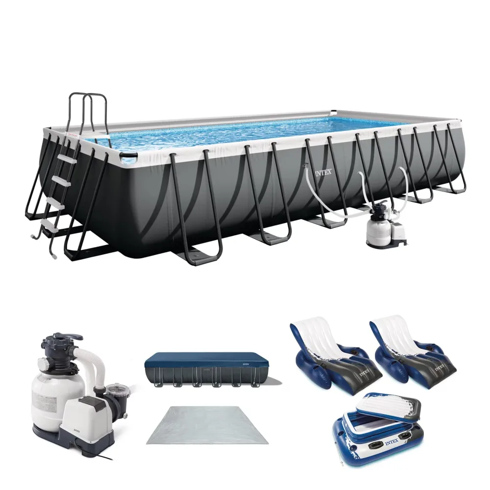 Ground Pool 24ft 12ft 52in