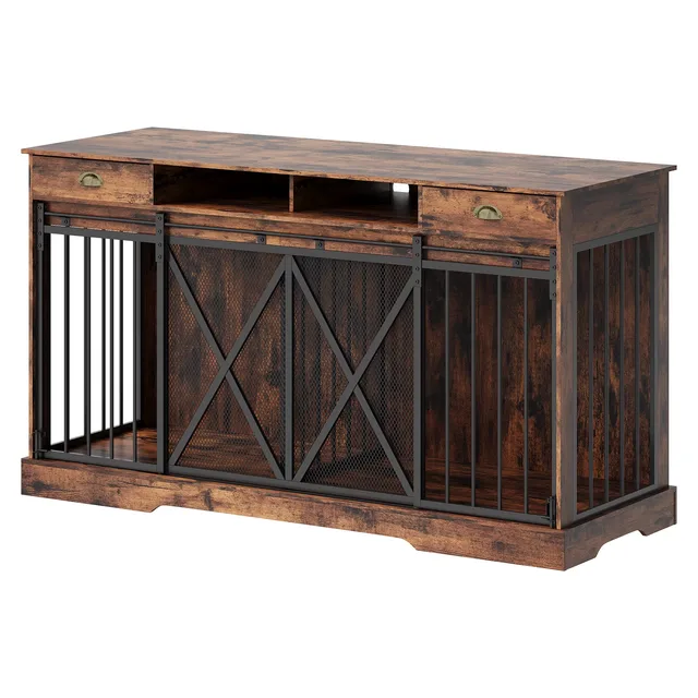 Dog Crate 63' brown 23"