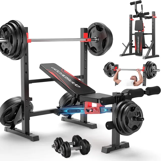 Weight Bench 900 lbs adjustable foldable