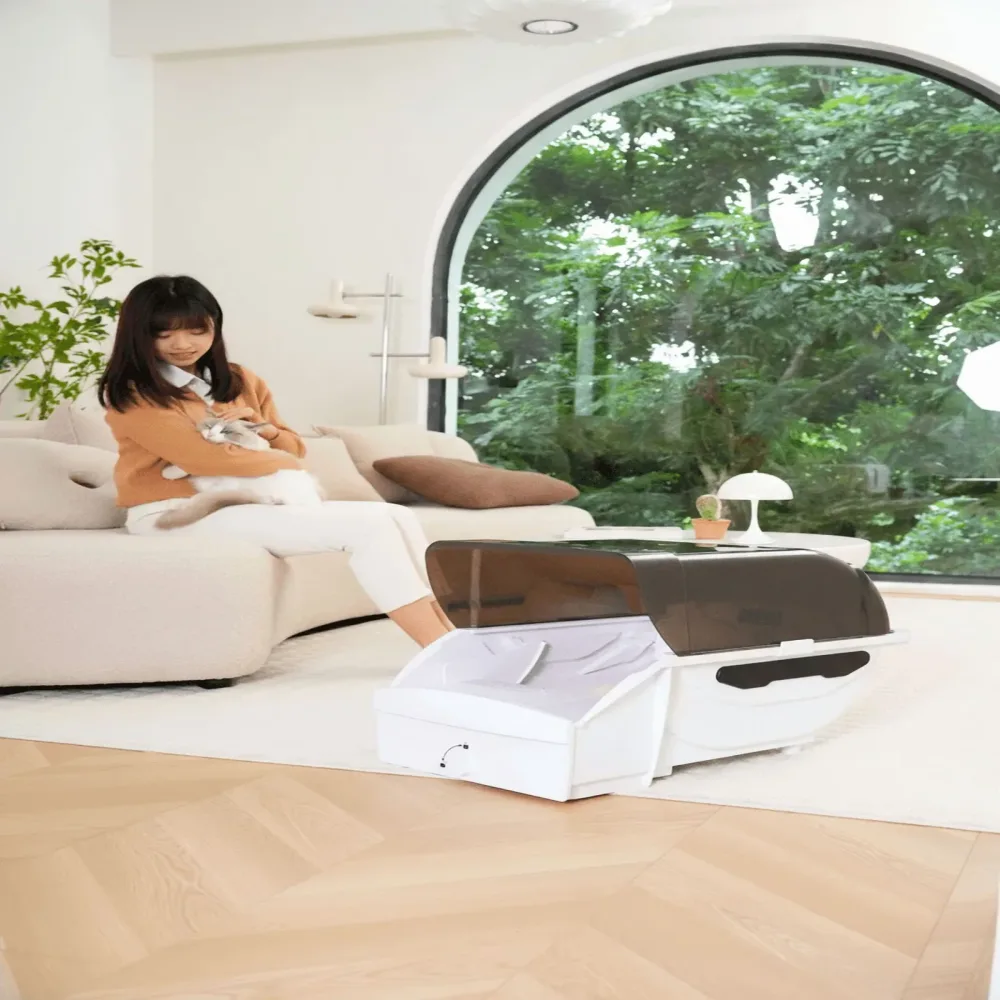 Cat Litter white led