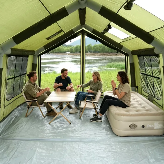 Air Tent 8-12 person waterproof windproof