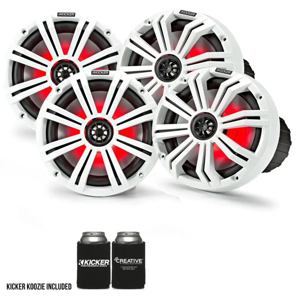 Speaker 8" led white