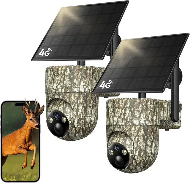 Trail Cameras 2 pack 5w waterproof