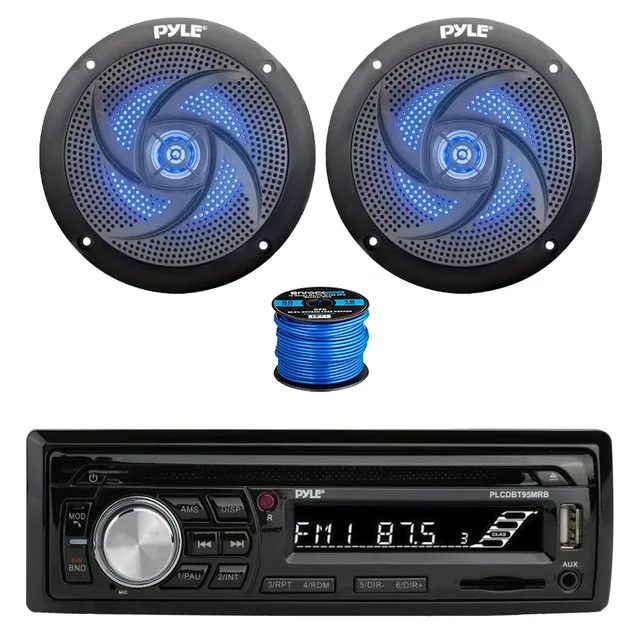 Audio Speakers 5.25" 180 watt bluetooth