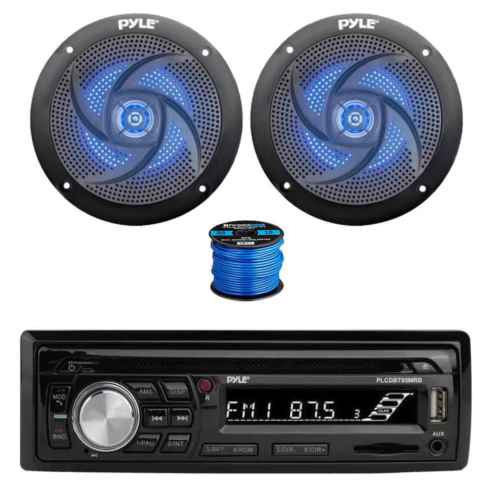 Audio Speakers 5.25" 180 watt bluetooth
