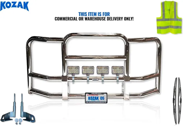 Bumper Grille 90" 36" 6 inch